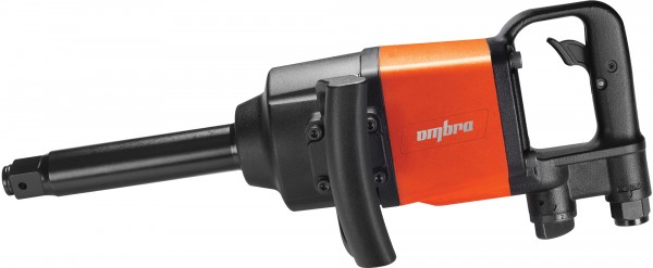Гайковерт пневматический ударный с удлиненным приводом 1"DR OMP11339L OMBRA
