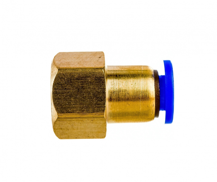 Фитинг металлический 6мм внутренняя резьба 1/8" 5212 Pegas pneumatic