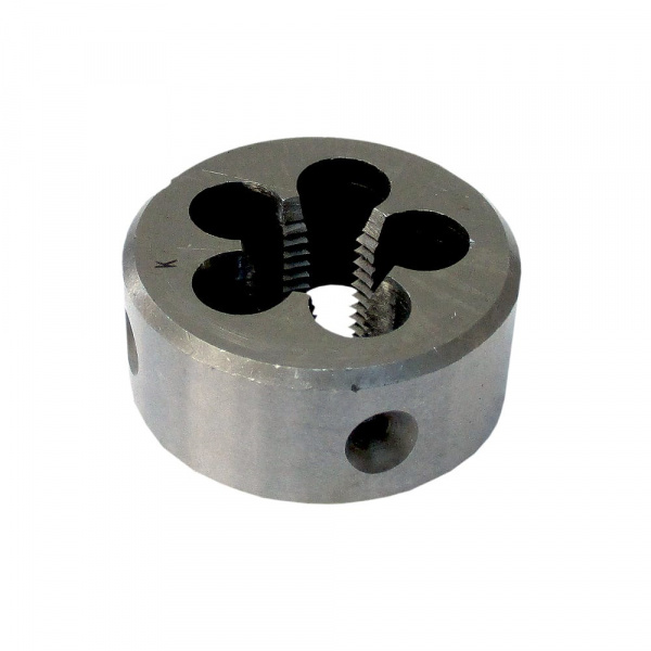 Плашка круглая Ø К 3/4" для конической дюймовой резьбы 9ХС